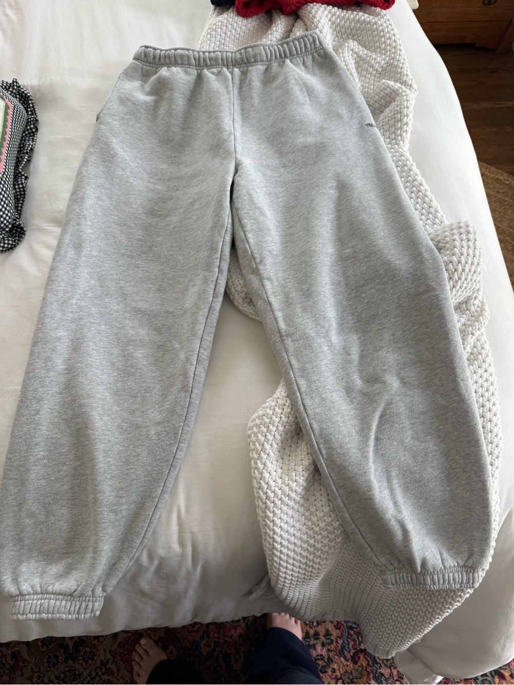 Aritzia TNA sweat fleece sweatpants